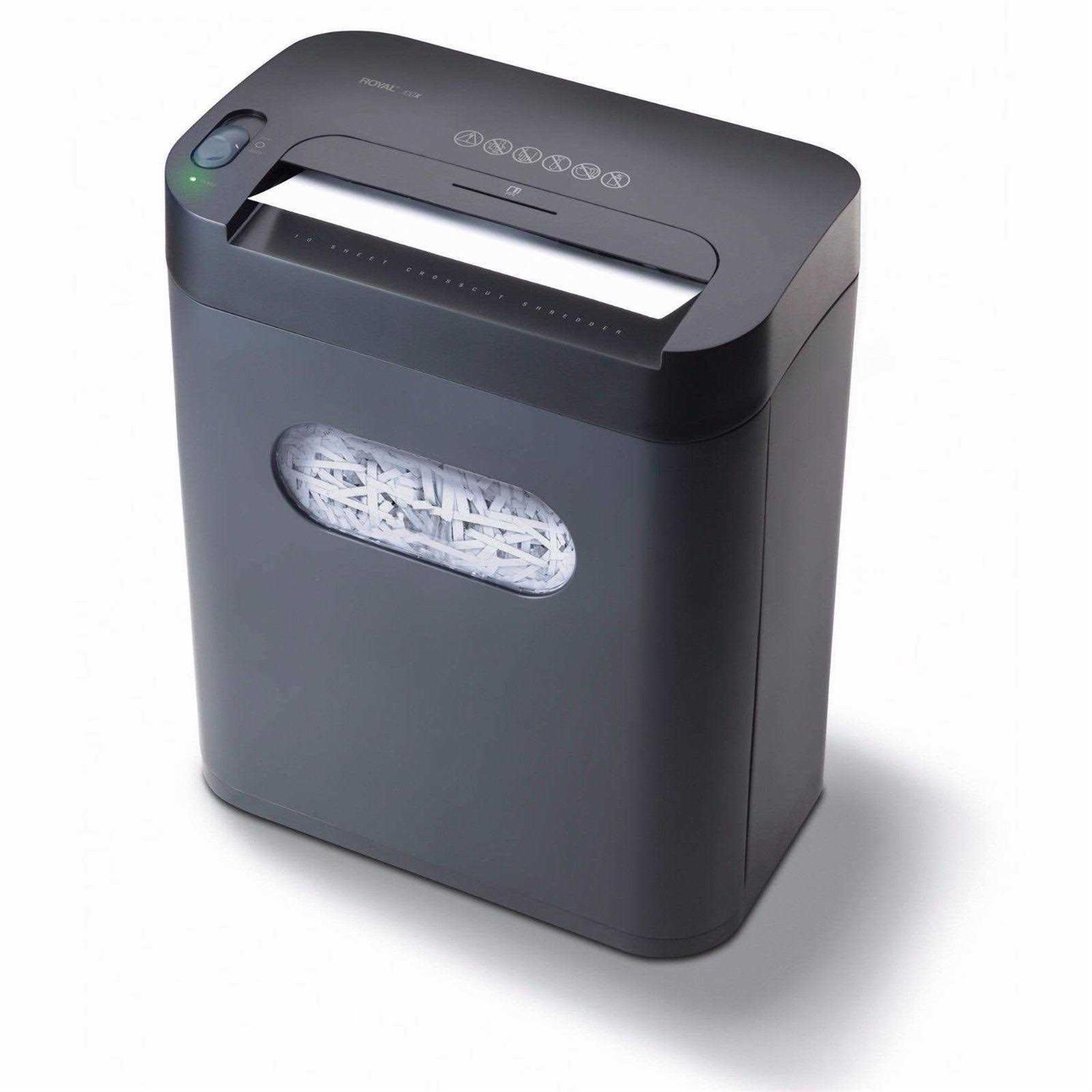 Royal 10 Sheet Cross-Cut Shredder 100X - Image 3