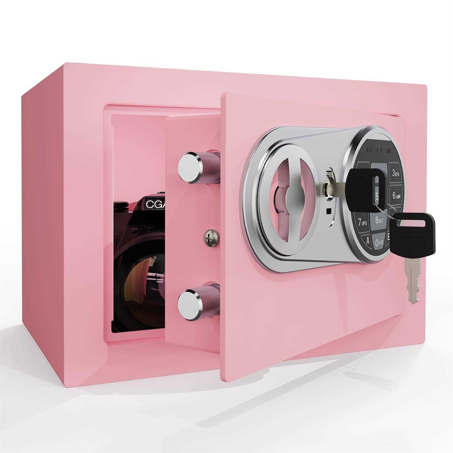 GOLDENKEY Safe and Lock Box Digital Electronic Security Keypad Mini Small Safes with Black Safe Box for Home Office Travel Business Use - Image 5