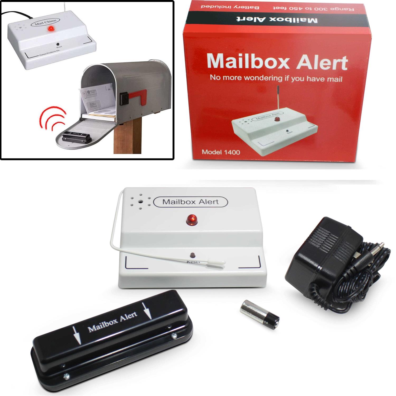 Mail Chime Mail Alert Wireless Mailbox Notification System - Image 3