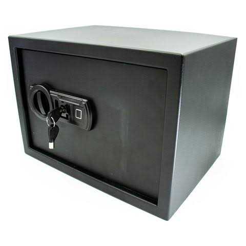 Machir Backlit Biometric Steel Safes With Programmable Fingerprint Identification. Powder coated Textured Steel surface - Image 4