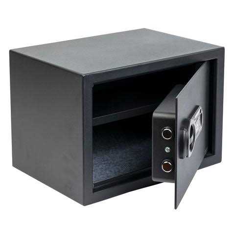 Machir Backlit Biometric Steel Safes With Programmable Fingerprint Identification. Powder coated Textured Steel surface - Image 5