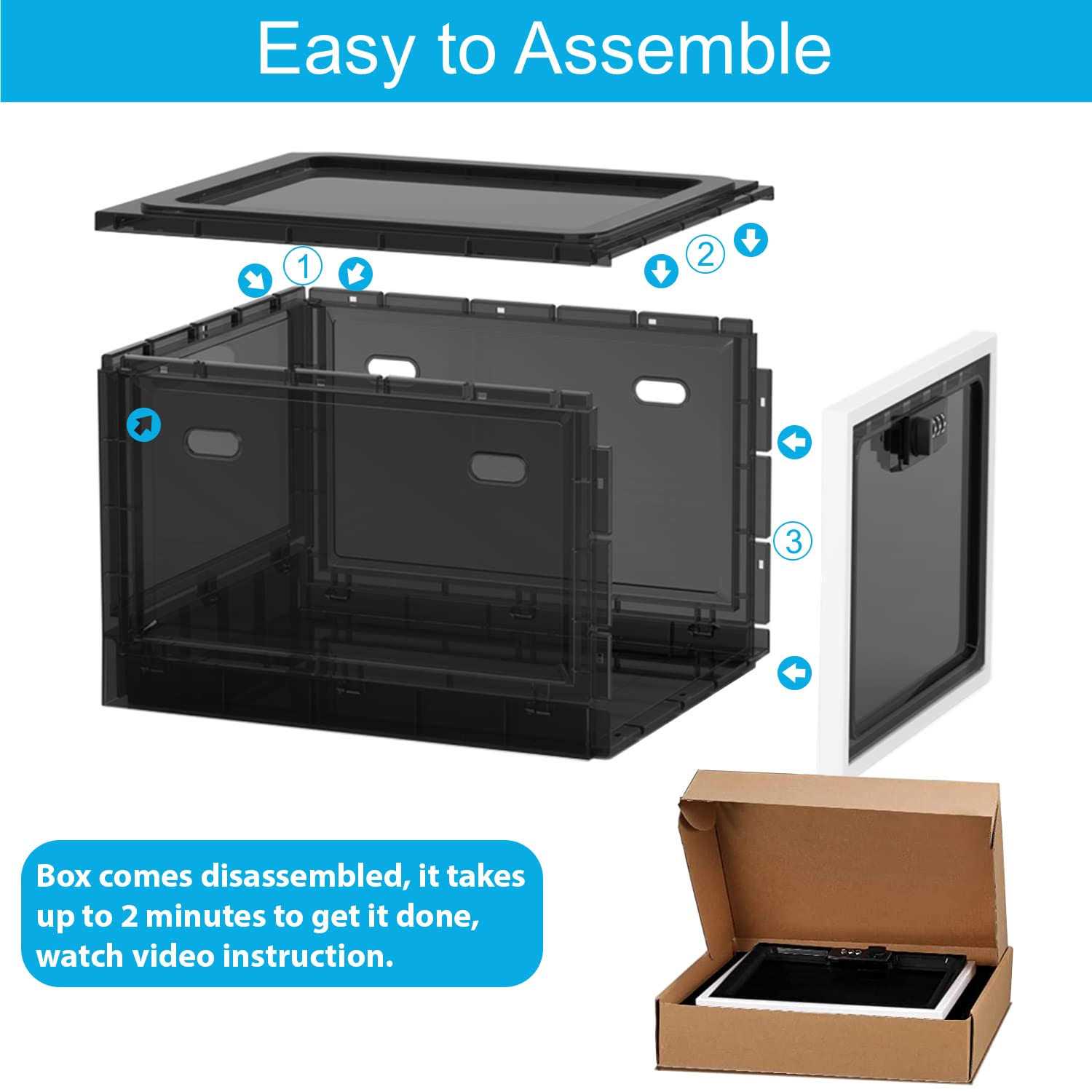 Habit Control Medicine Lock Box with Combination Lock Large Medication Lock Box with Code - Image 5