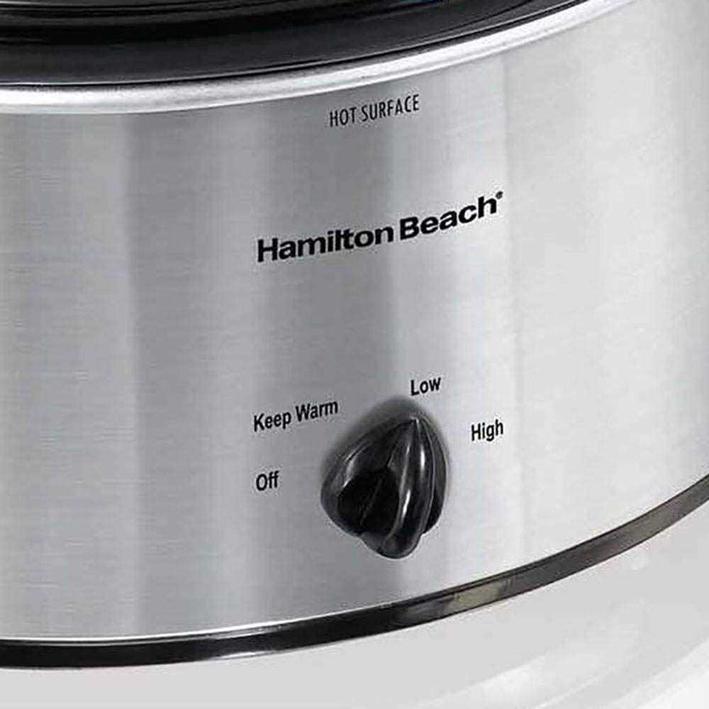 Hamilton Beach 5 Quart Portable Slow Cooker - Image 4