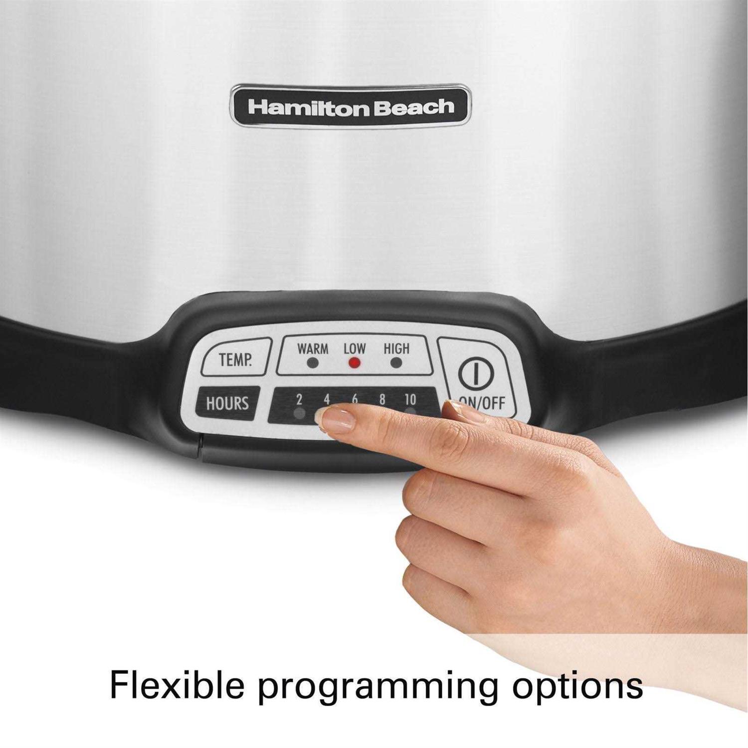 Hamilton Beach Stay or Go Programmable Slow Cooker with Party Dipper - Image 2