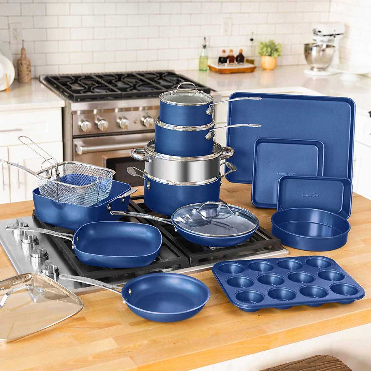 Granitestone 20 Piece Non-Stick Cookware Set - Image 3