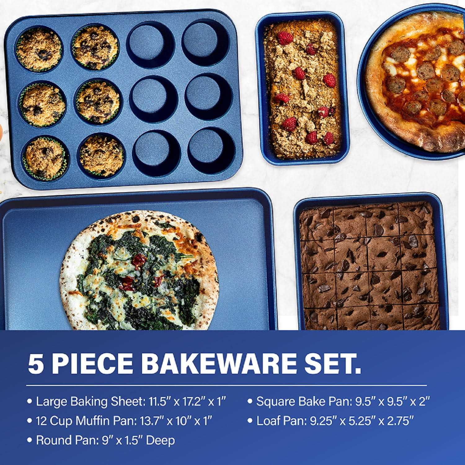 Granitestone 20 Piece Non-Stick Cookware Set - Image 4