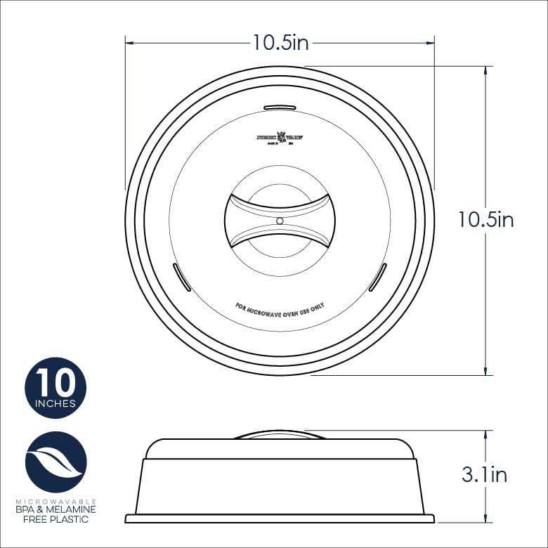 Nordic Ware Microwave Spatter Cover - Image 5