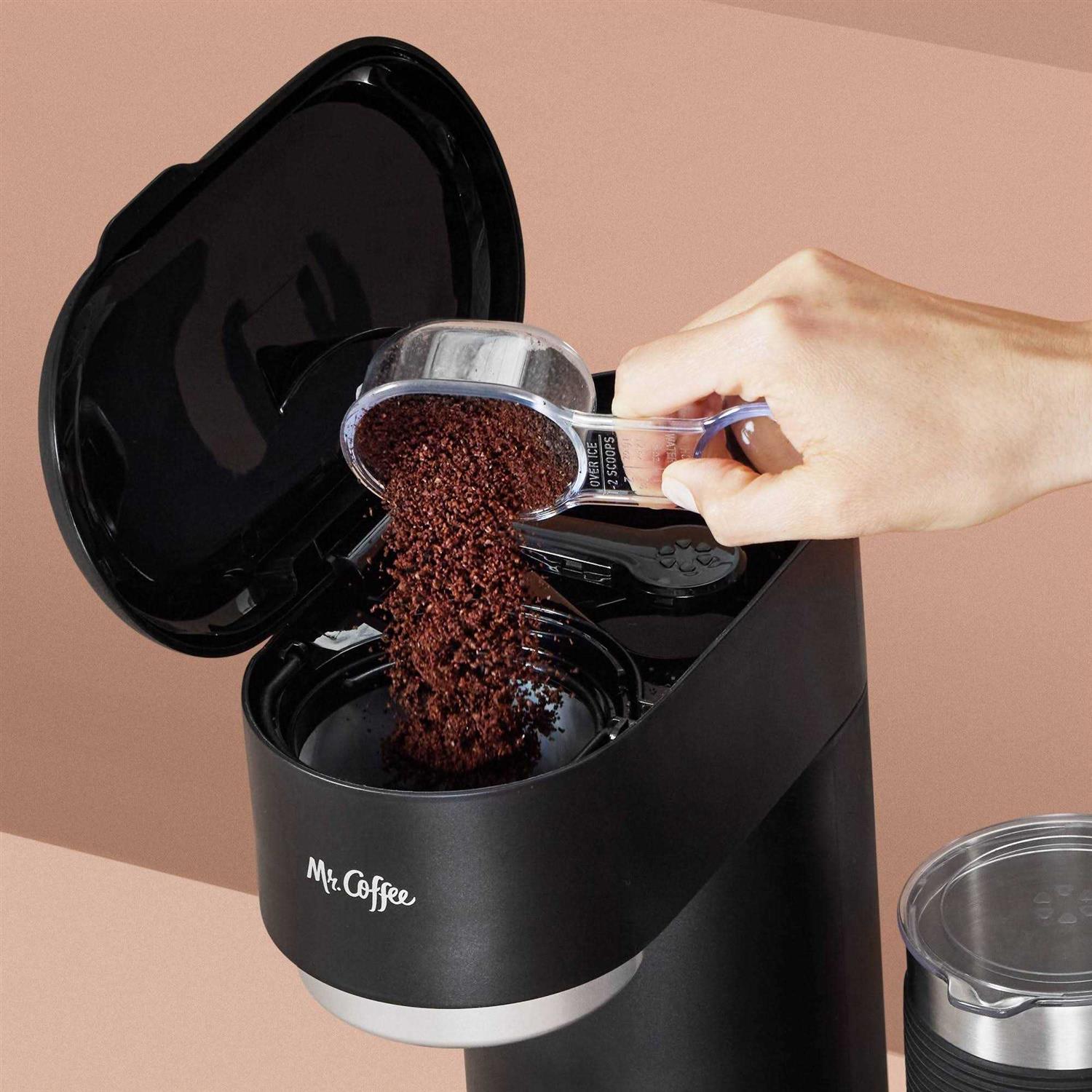 Mr. Coffee 4-in-1 Single-Serve Latte, Iced, and Hot Coffee Maker with Milk Frother - Image 5