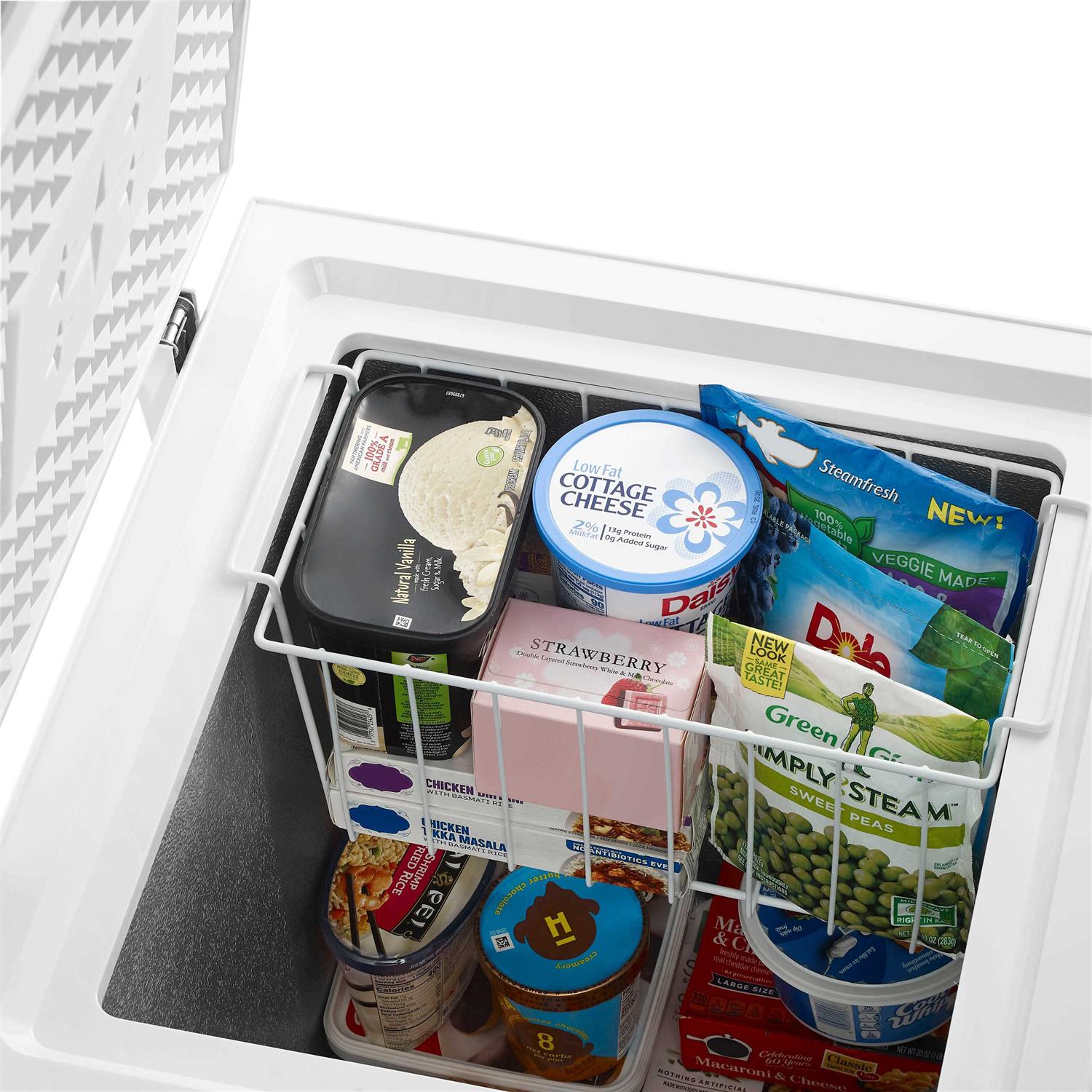 Insignia 3.5 Cu. Ft. Garage-Ready Chest Freezer - Image 2