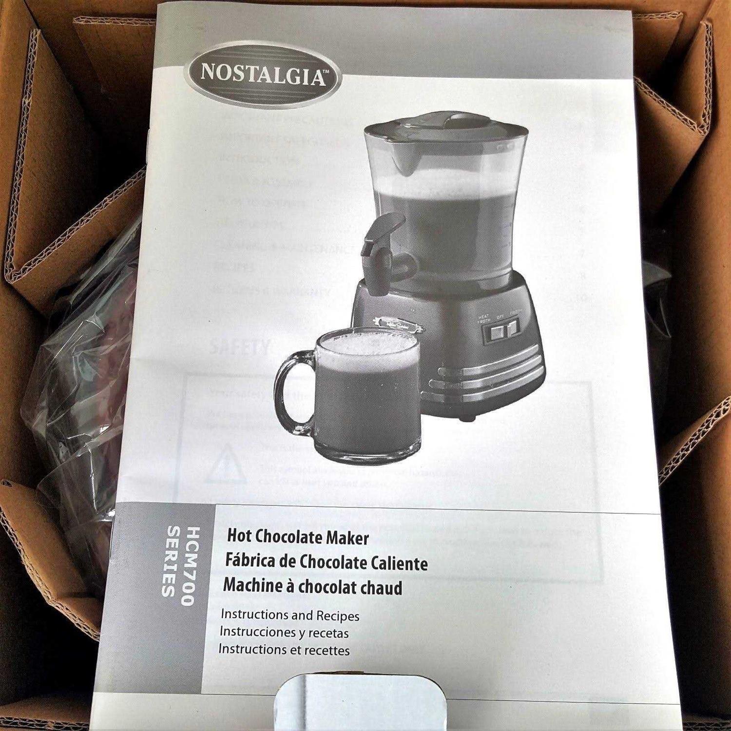 Nostalgia Retro 32 Ounce Hot Chocolate Maker and Dispenser - Image 3