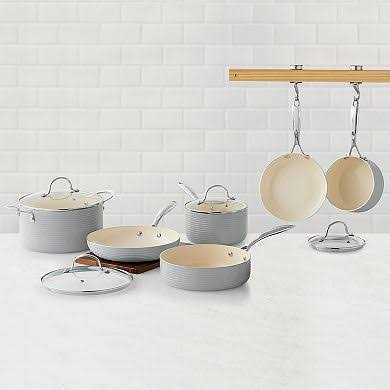 Food Network Farmstead 10-pc. Nonstick Ceramic Cookware Set - Image 3