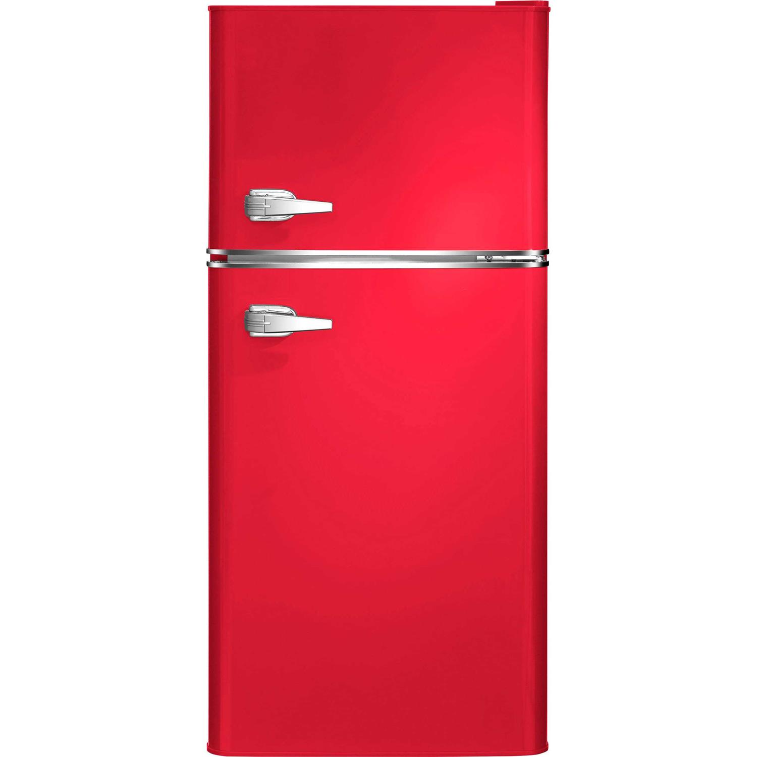 Insignia 4.5 Cu. Ft. Retro Mini Fridge with Top Freezer