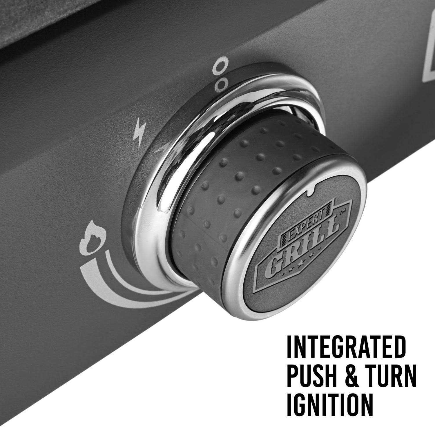 Expert Grill 1-Burner Tabletop Propane Gas Griddle - Image 2