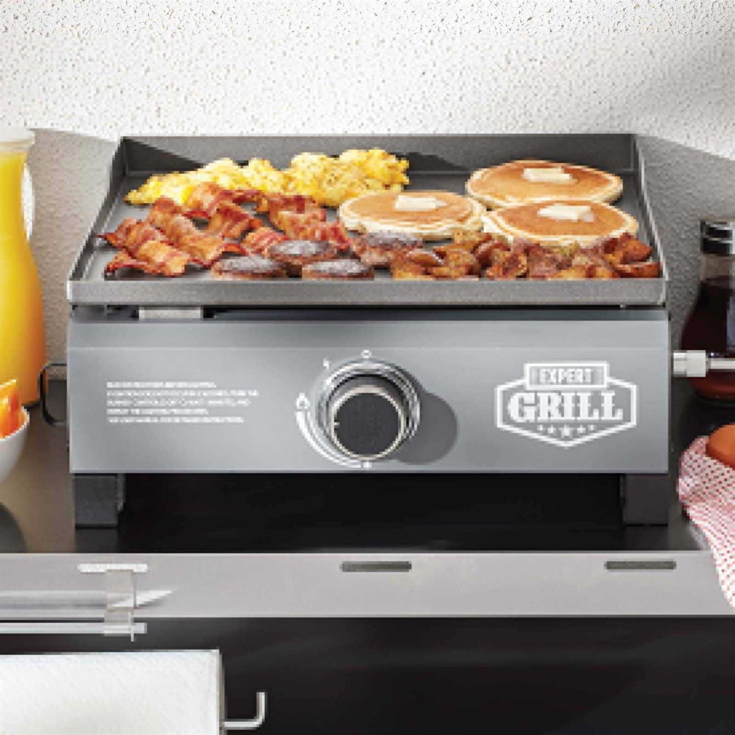 Expert Grill 1-Burner Tabletop Propane Gas Griddle - Image 5