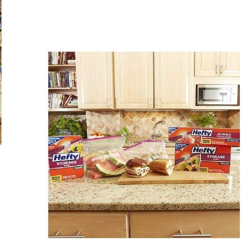 Hefty Slider Bags Storage - Image 3