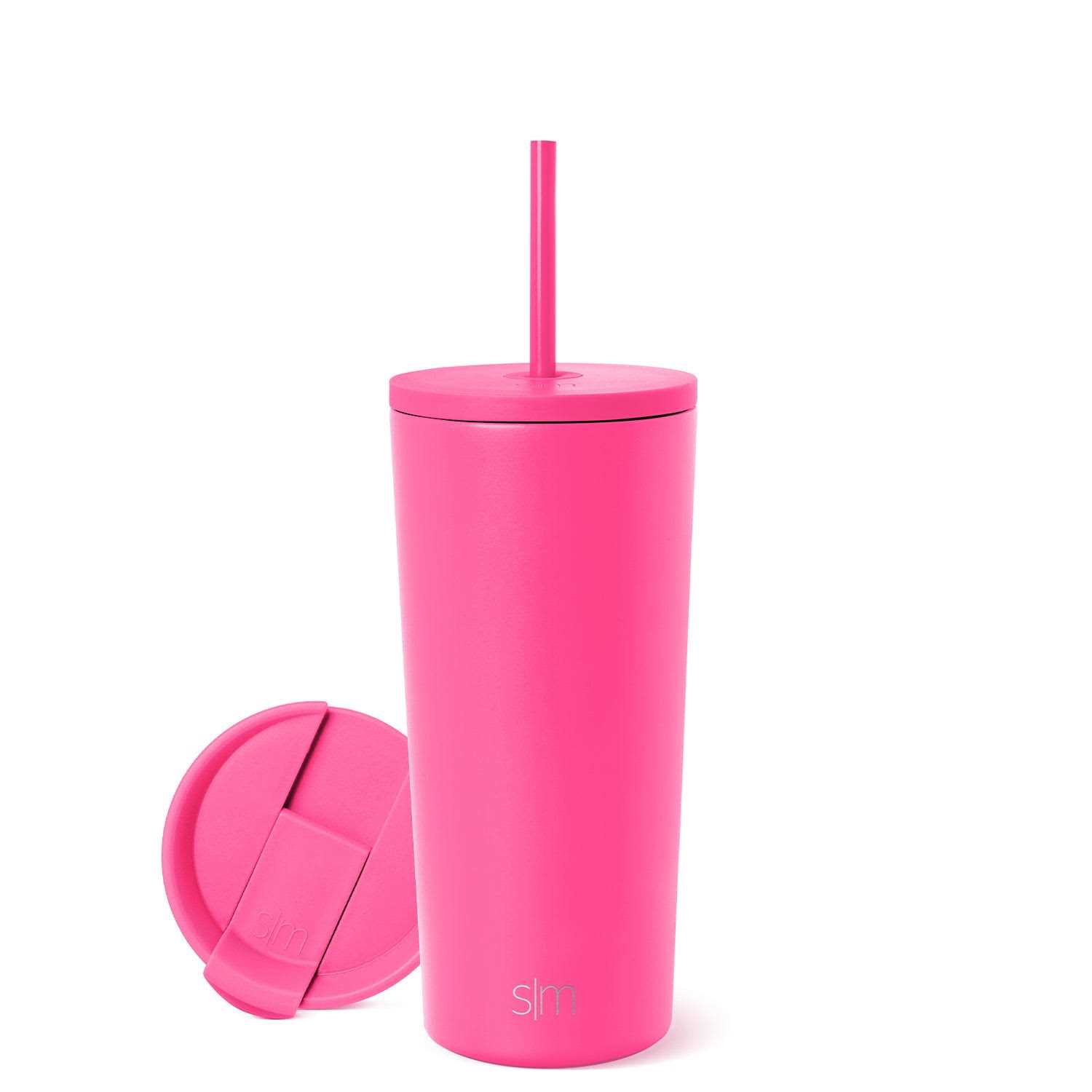 Simple Modern Classic Tumbler with Straw Lid & Flip Lid Travel Mug Gift Vacuum Insulated Coffee Beer Pint Cup - Image 3