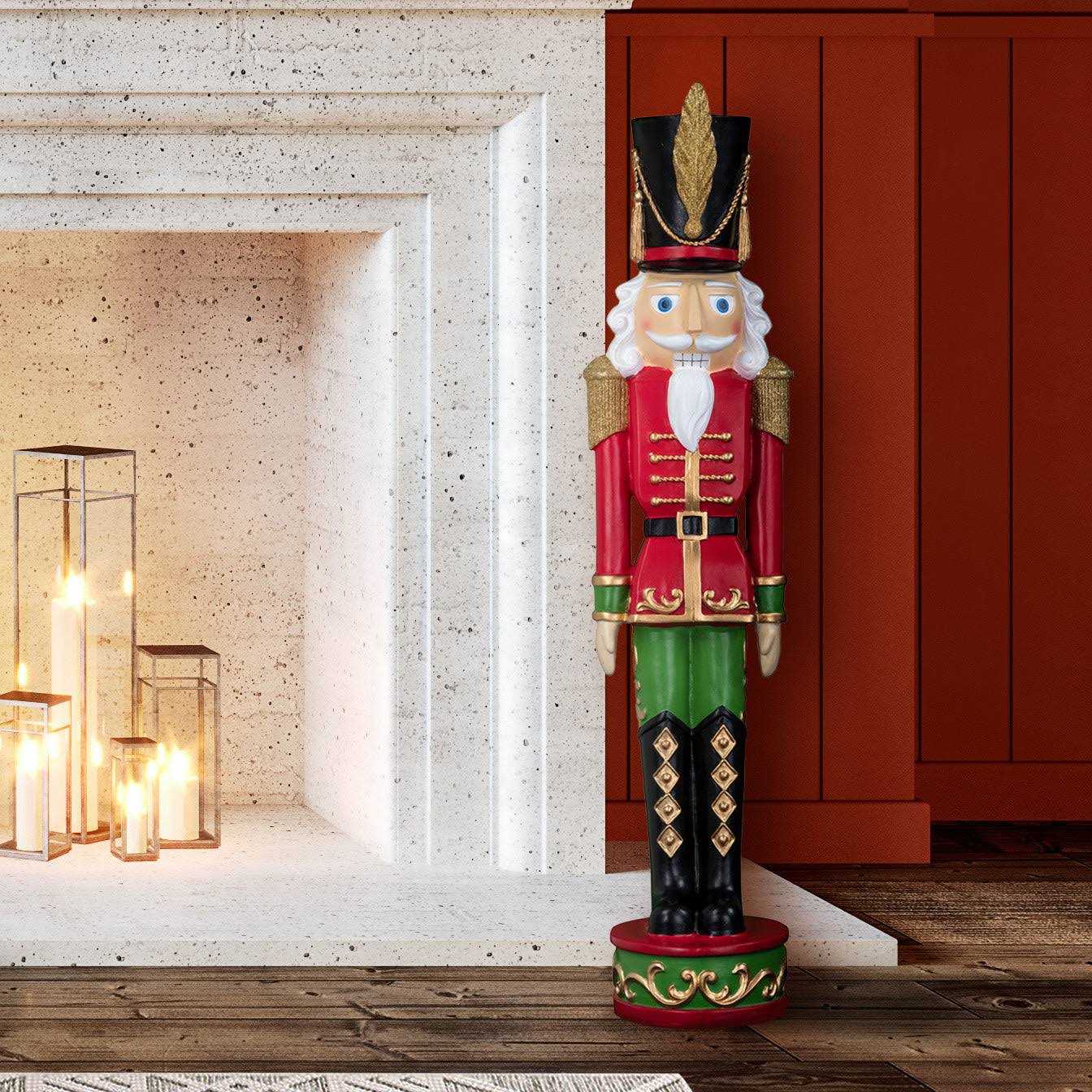 Haute Decor Red Christmas Nutcracker - Image 5