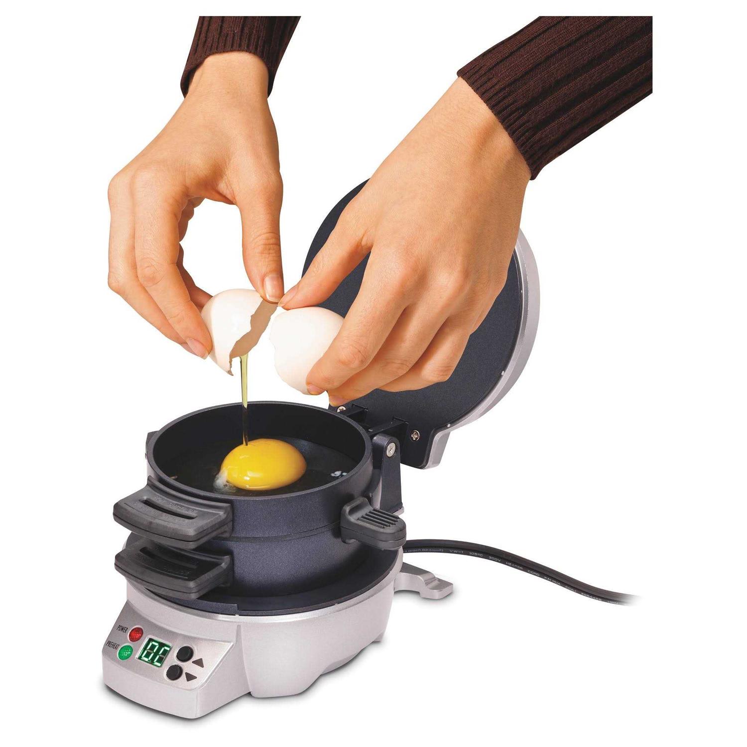 Hamilton Beach Breakfast Sandwich Maker with Timer - Image 4