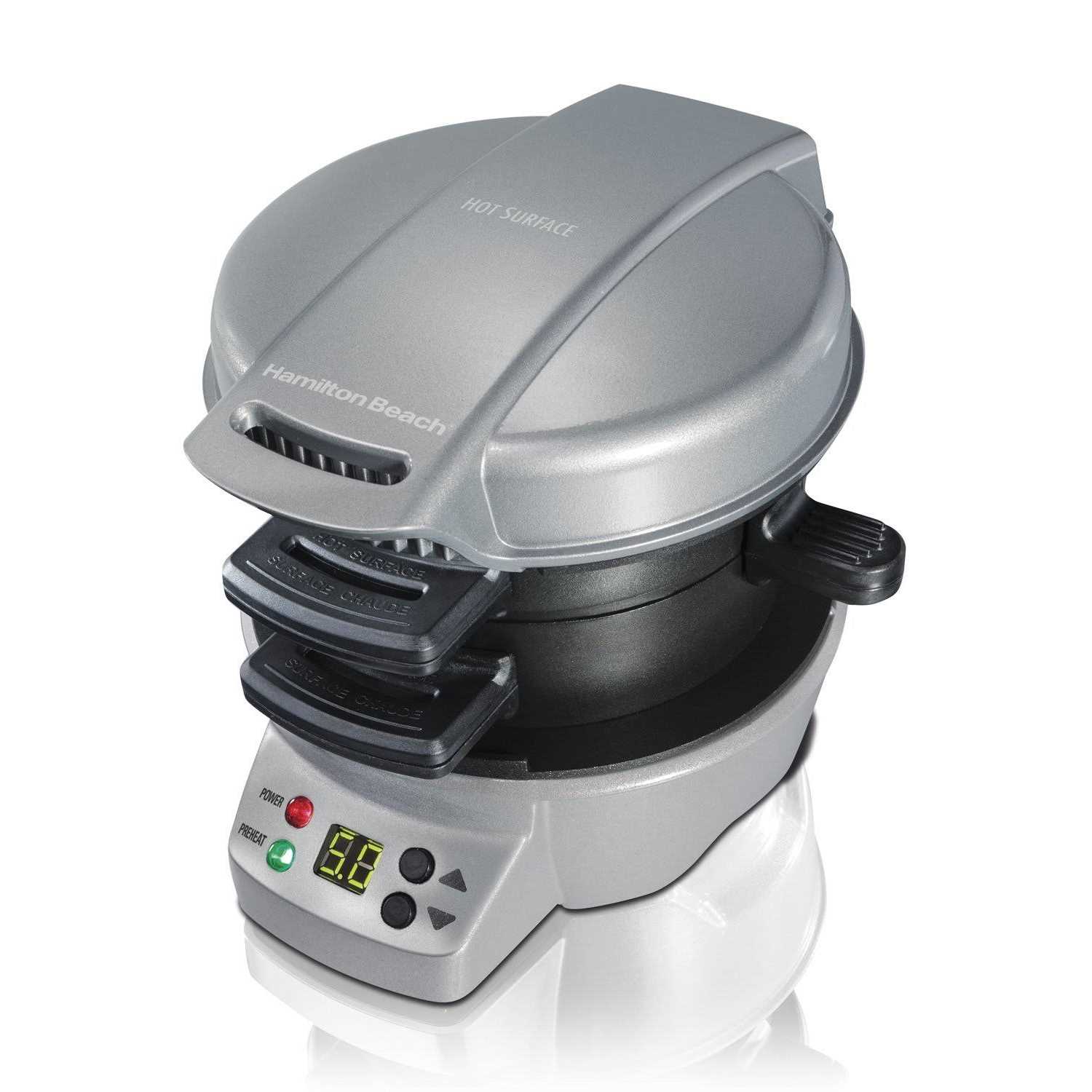 Hamilton Beach Breakfast Sandwich Maker with Timer - Image 4