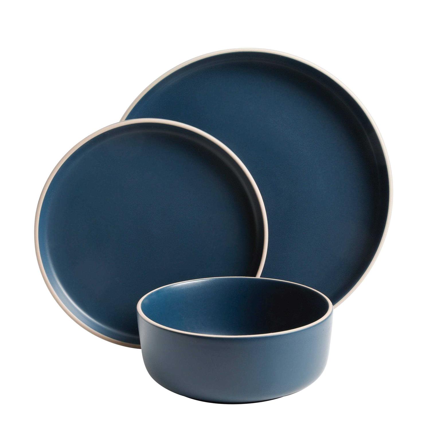 Gibson Home Zuma 18 Piece Dinnerware Set - Image 2