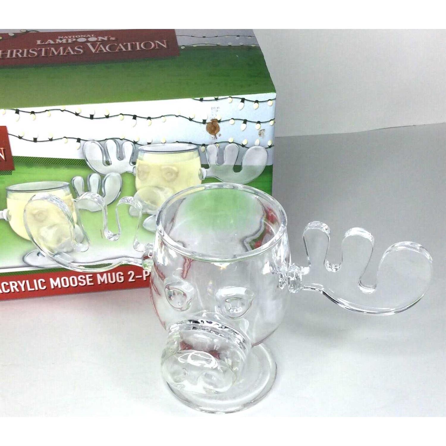 National Lampoon's Christmas Vacation Moose 2-Piece Acrylic Mug Set - Image 5
