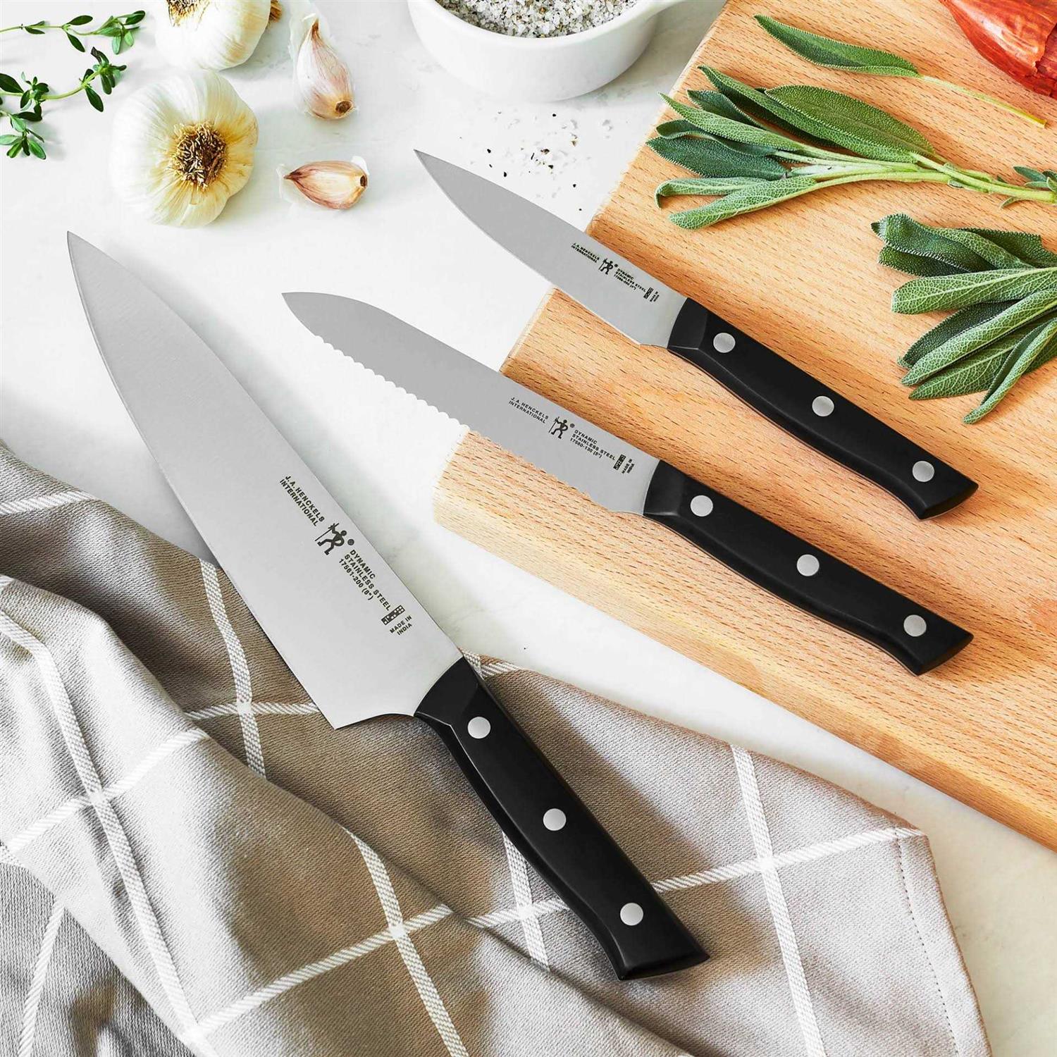 Alternative view of Henckels Dynamic 12-Piece Knife Block Set