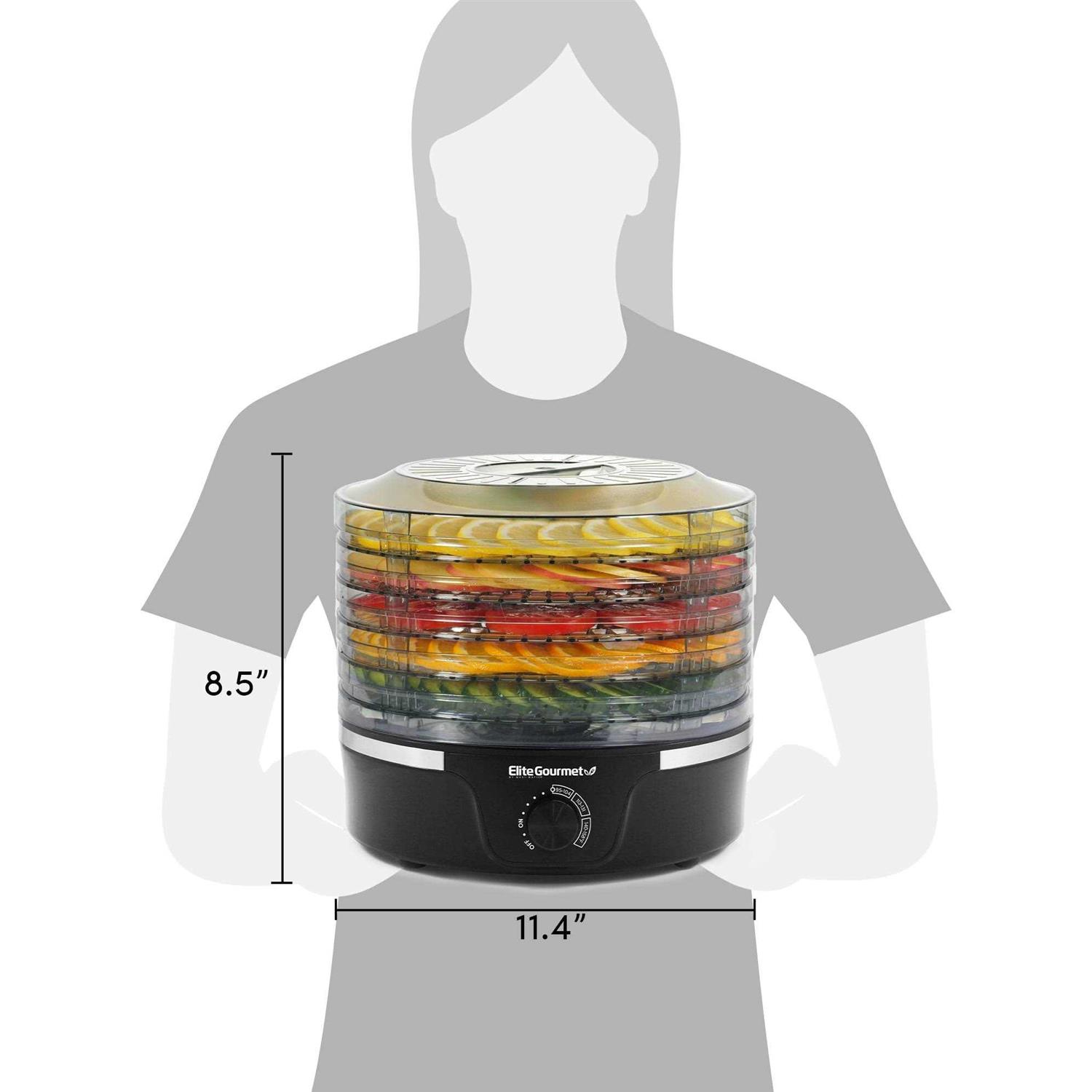 Elite Gourmet Food Dehydrator Adjustable Temperature 5 - Image 4