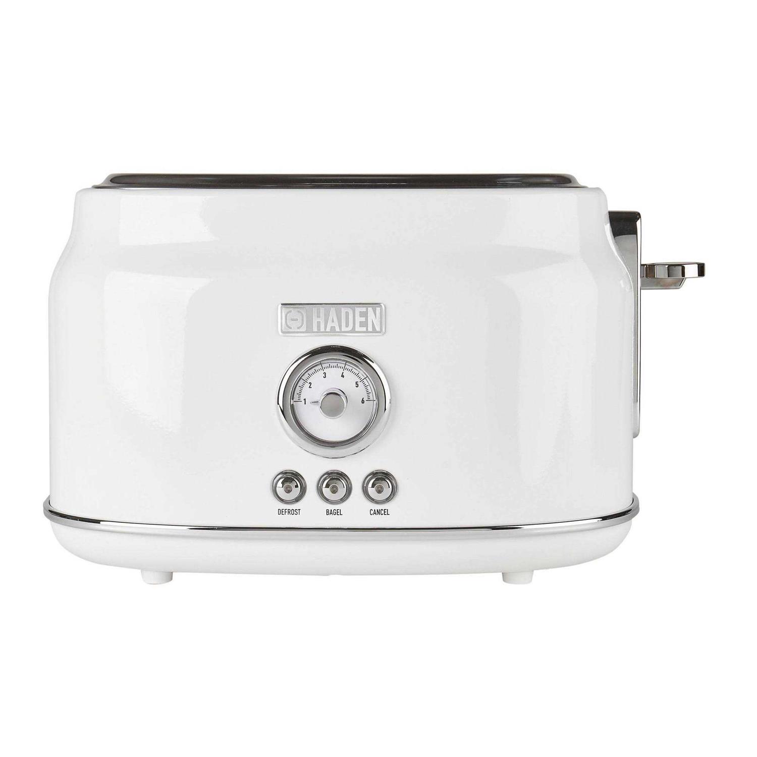 Haden Dorset 2 Slice Wide Slot Stainless Steel Toaster - Image 4