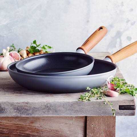 GreenPan Mayflower Pro Hard Anodized Healthy Ceramic Nonstick, 10 and 12 Frying Pan Skillet Set - Image 5