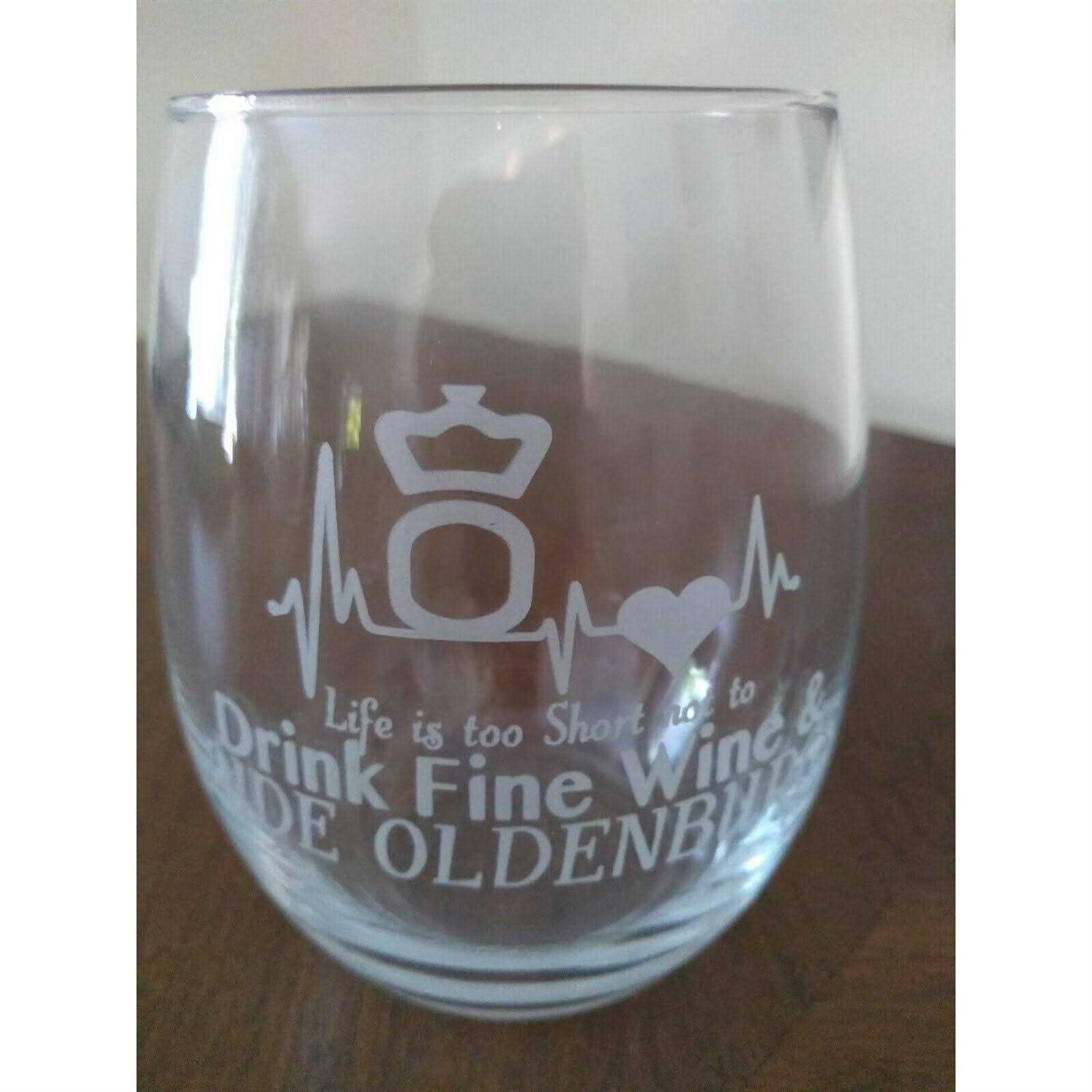 Libbey Stemless 12-Piece Wine Glass Party Set for Red and White Wines - Image 3