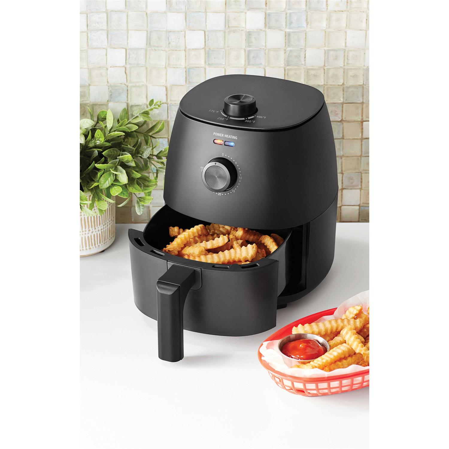 Mainstays 2.2 Quart Compact Air Fryer - Image 4