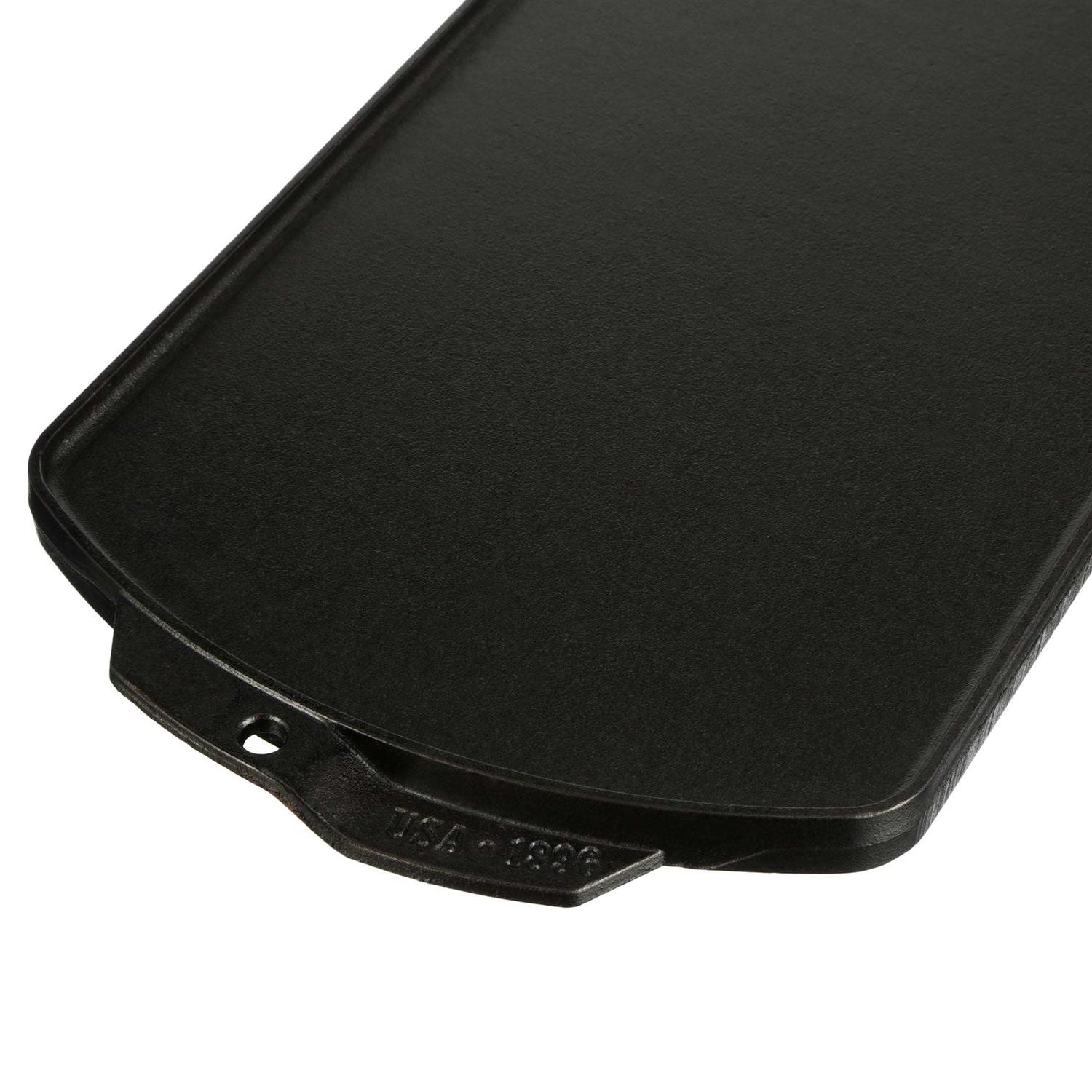 Lodge Seasoned Cast Iron Reversible Grill/Griddle - Image 3