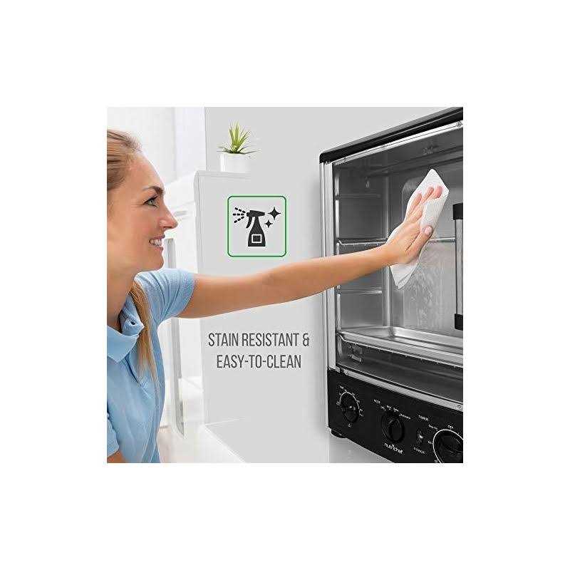 Nutrichef Upgraded Multi-Function Rotisserie Oven Vertical Countertop Oven with Bake - Image 3