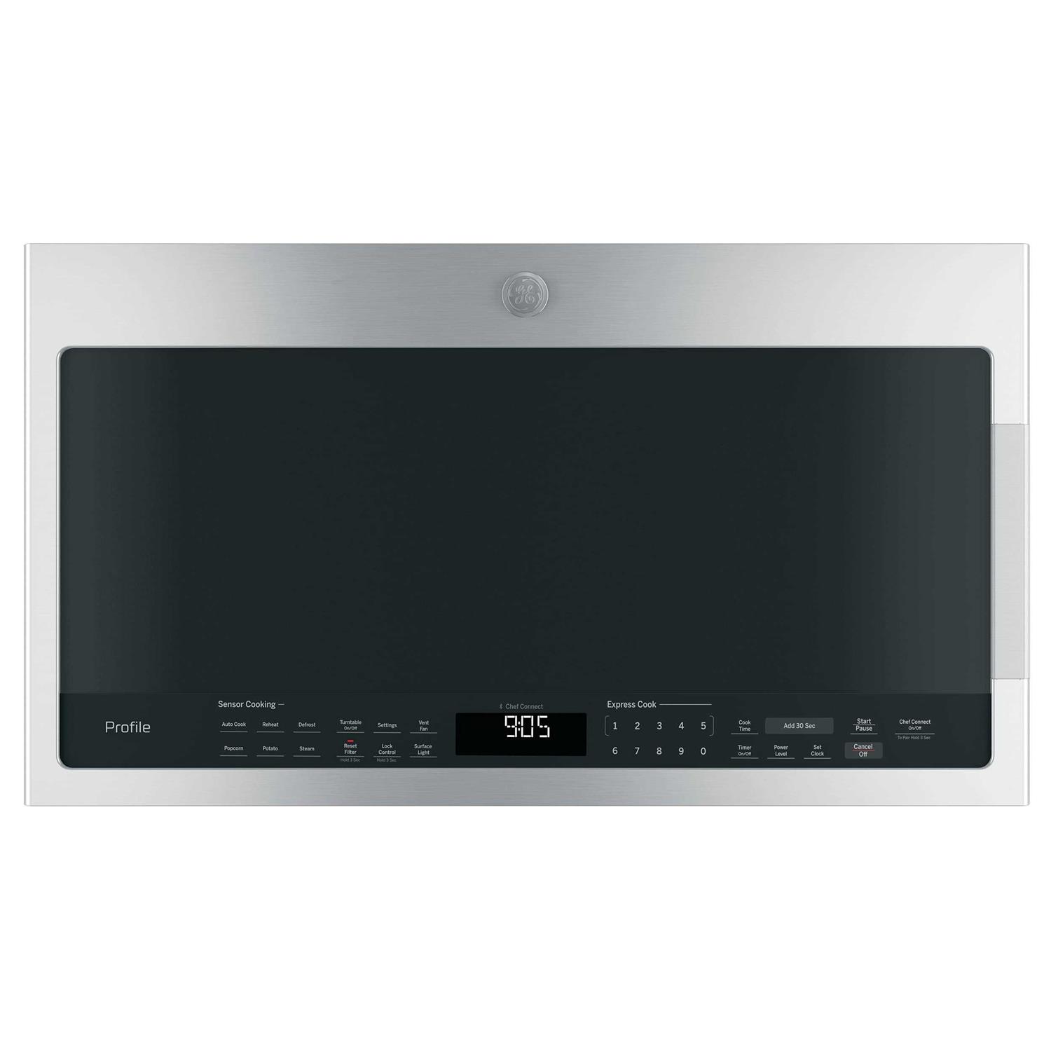 GE Profile 2.1 Cu. Ft. Over-the-Range Sensor Microwave Oven