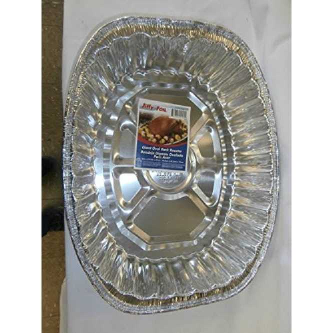 Jiffy-Foil Giant Oval Rack Roaster Pan - Image 3