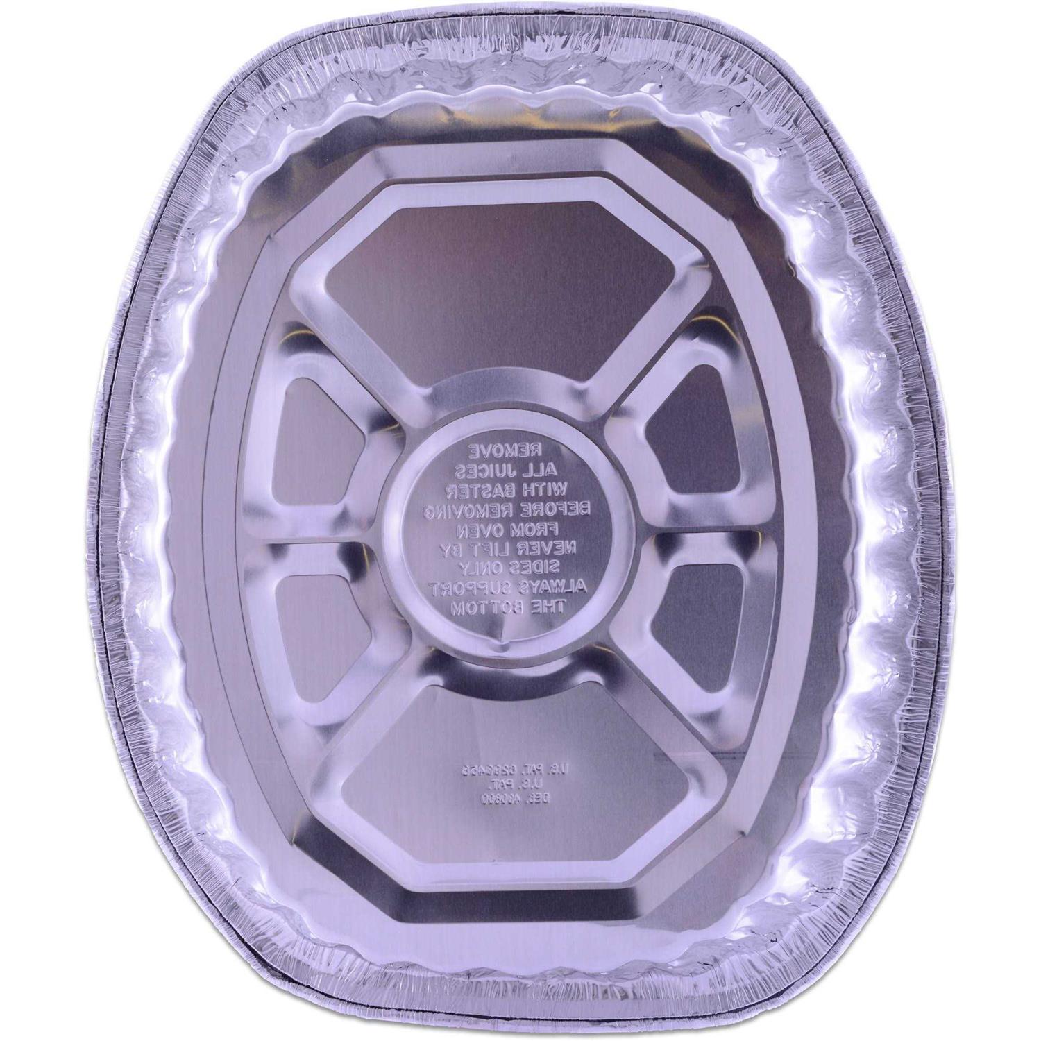 Jiffy-Foil Giant Oval Rack Roaster Pan - Image 4