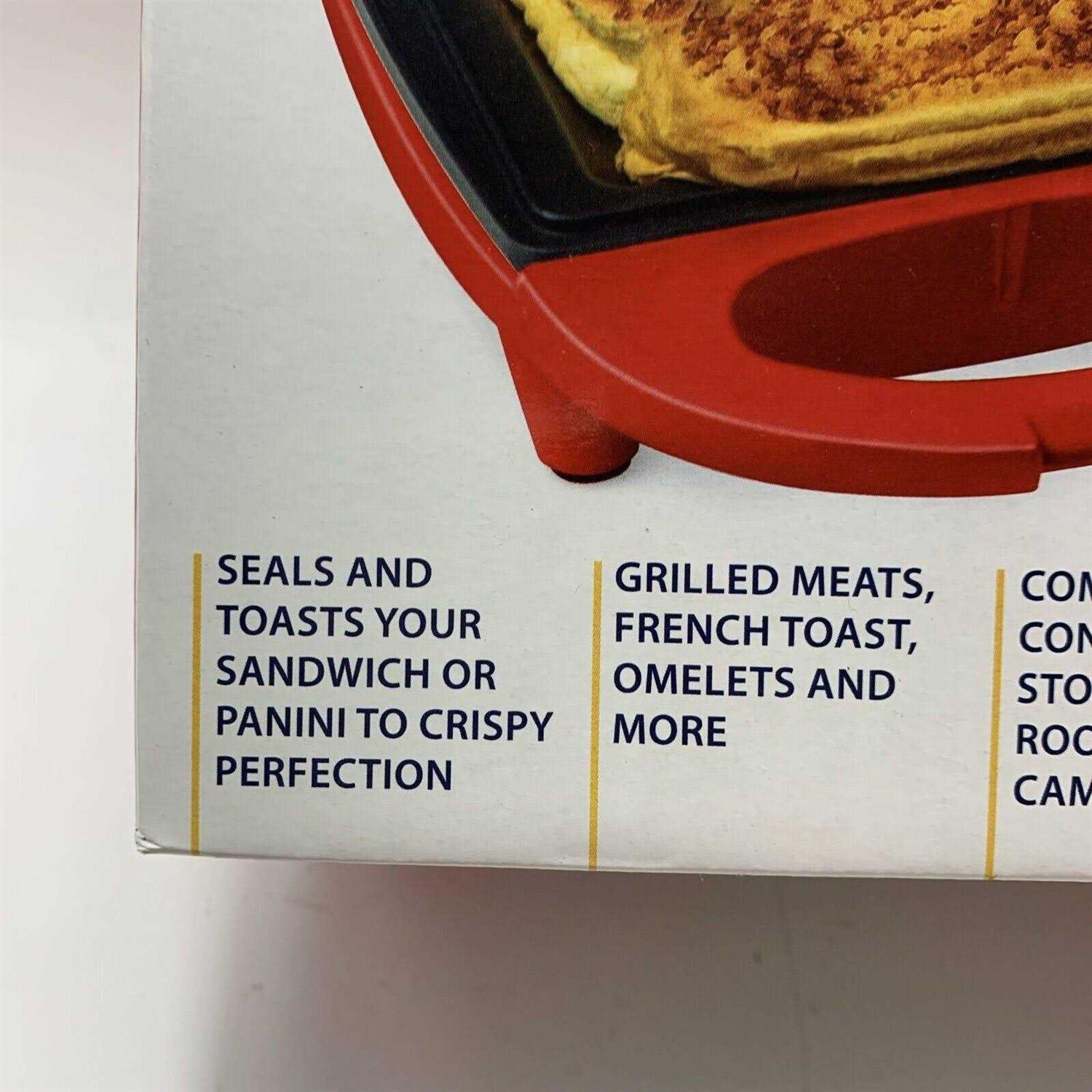 Nostalgia Mymini Sandwich Maker Red - Image 3