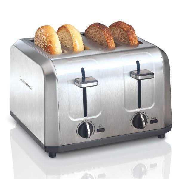Hamilton Beach 4 Slice Toaster Brushed Stainless Steel - Image 3
