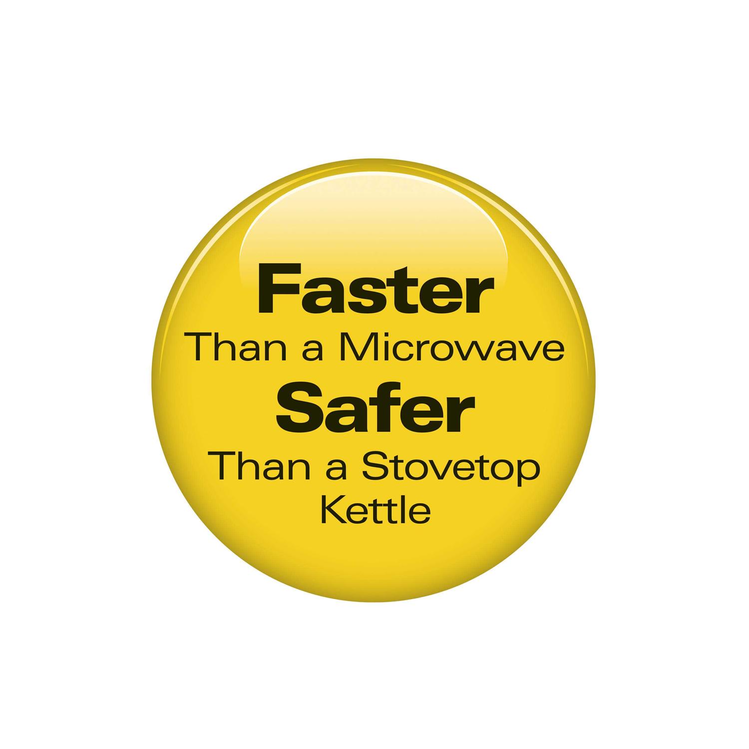 Hamilton Beach 1 Liter Electric Kettle, Stainless Steel and - Image 4