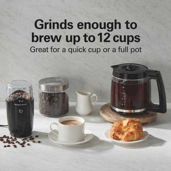 Hamilton Beach Coffee Grinder Black - Image 3