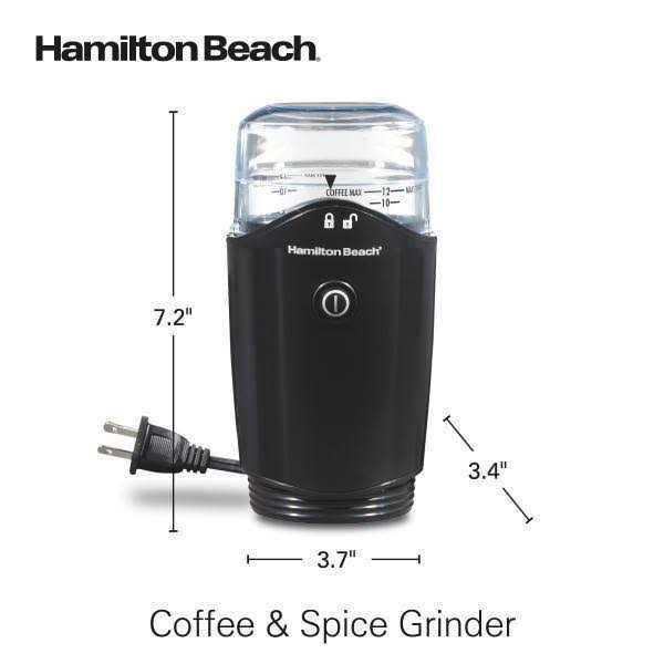 Hamilton Beach Coffee Grinder Black - Image 5