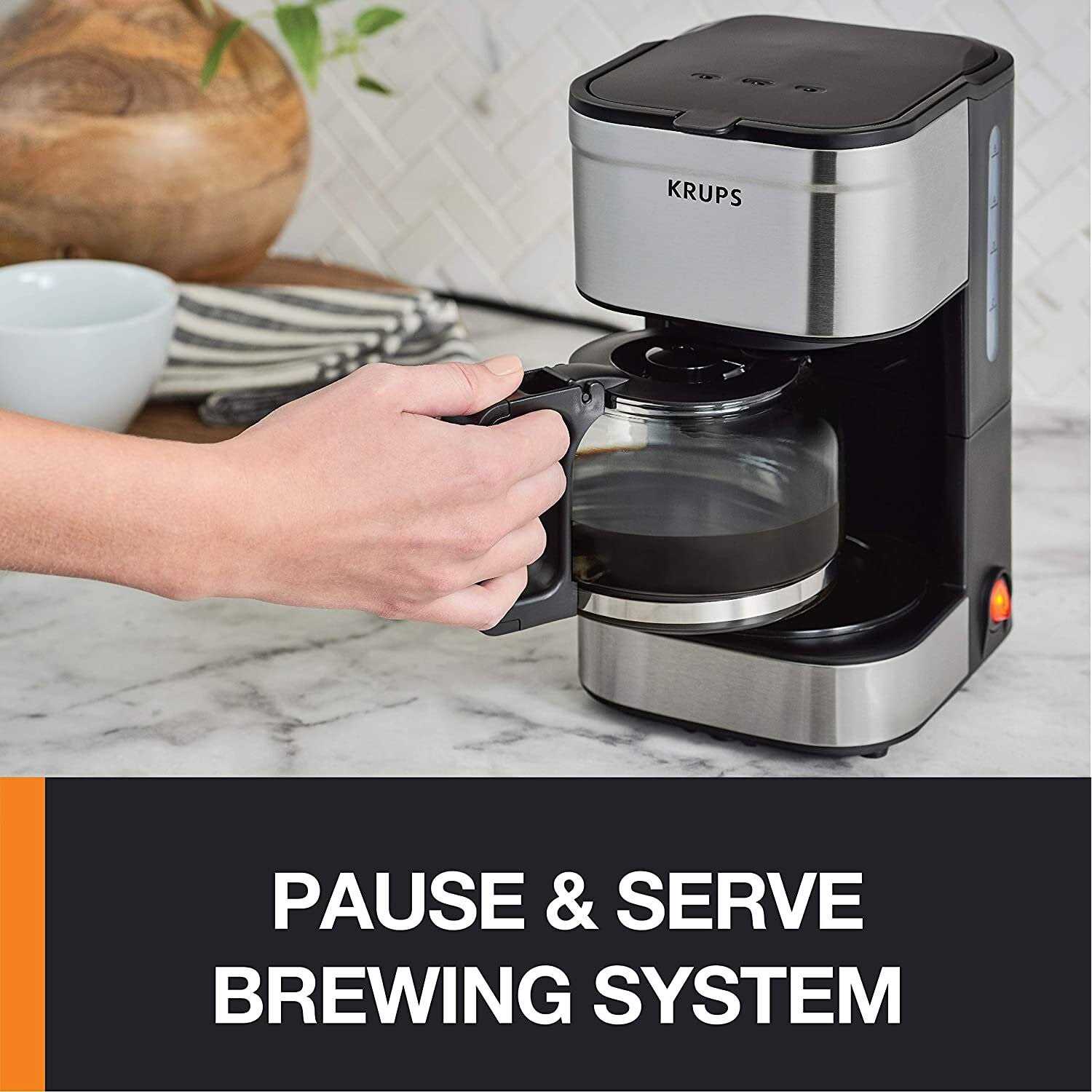 Krups Simply Brew 5-Cup Drip Coffee Maker - Image 5