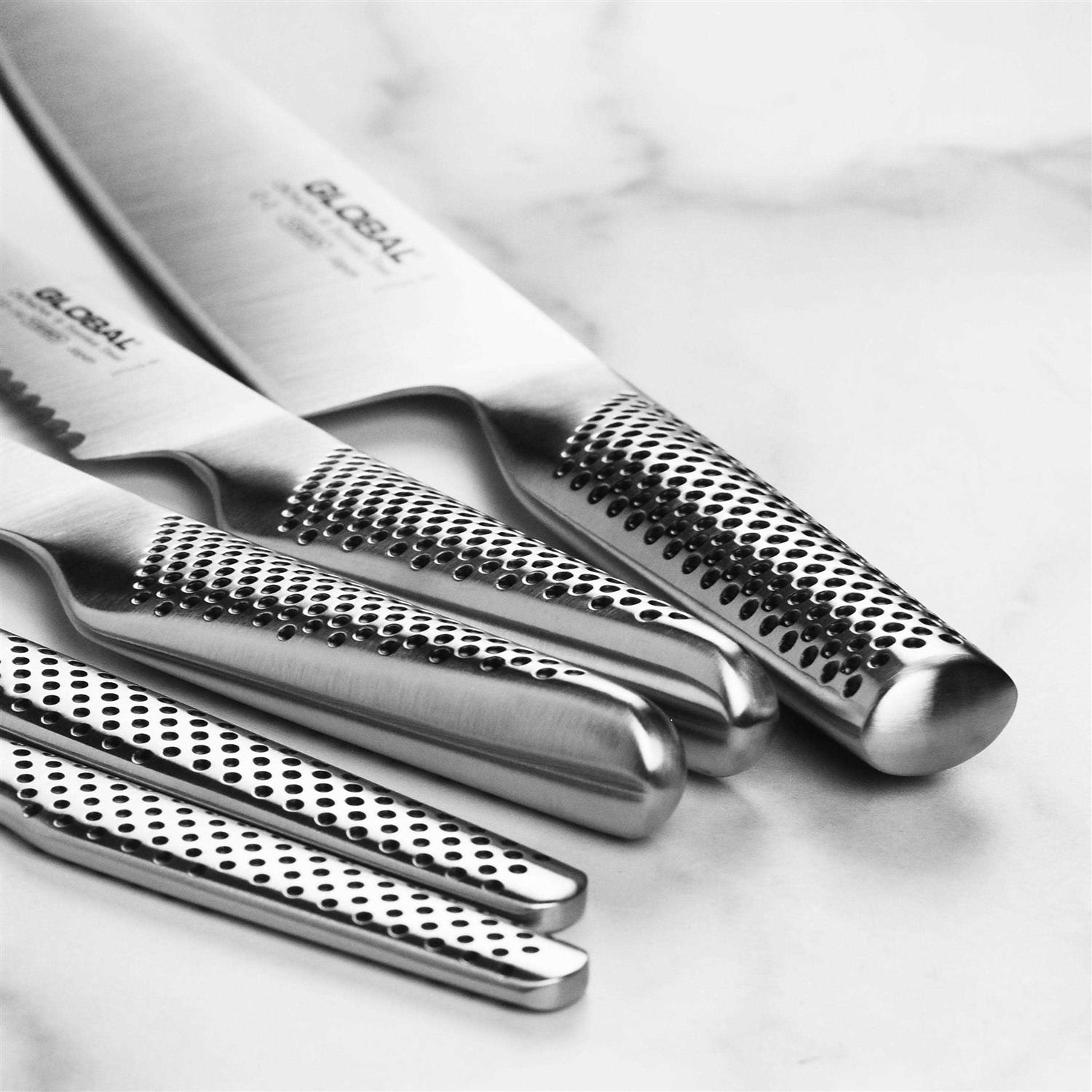 Global Osaka 6 Piece Knife Block Set - Image 2