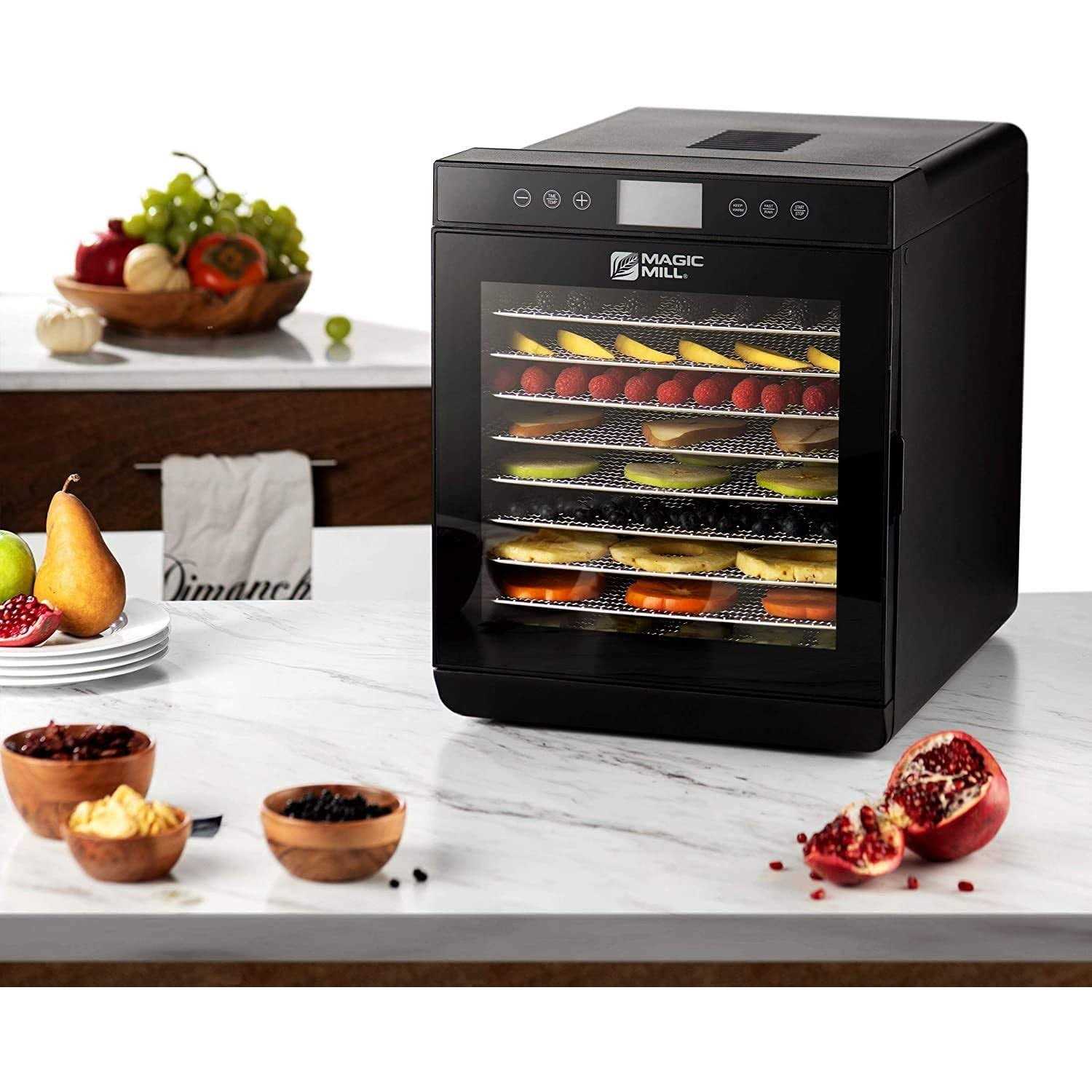 Magic Mill Food Dehydrator Machine Digital Adjustable Timer - Image 3