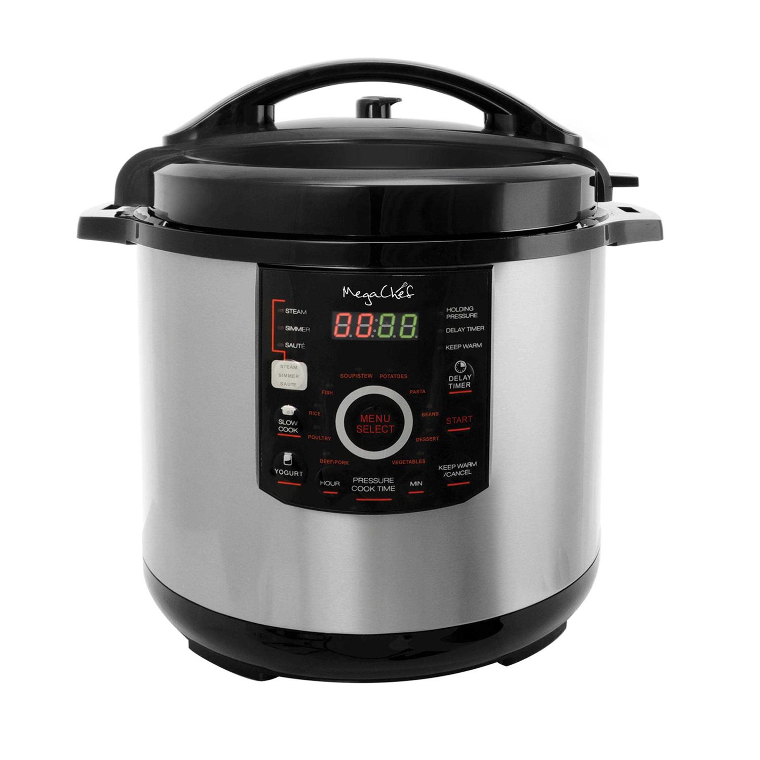 Megachef 8-Qt. Digital Pressure Cooker - Image 3