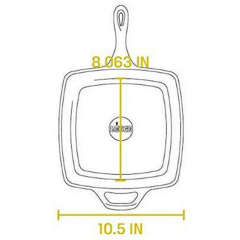 Lodge Cast Iron Square Grill Pan - Image 5