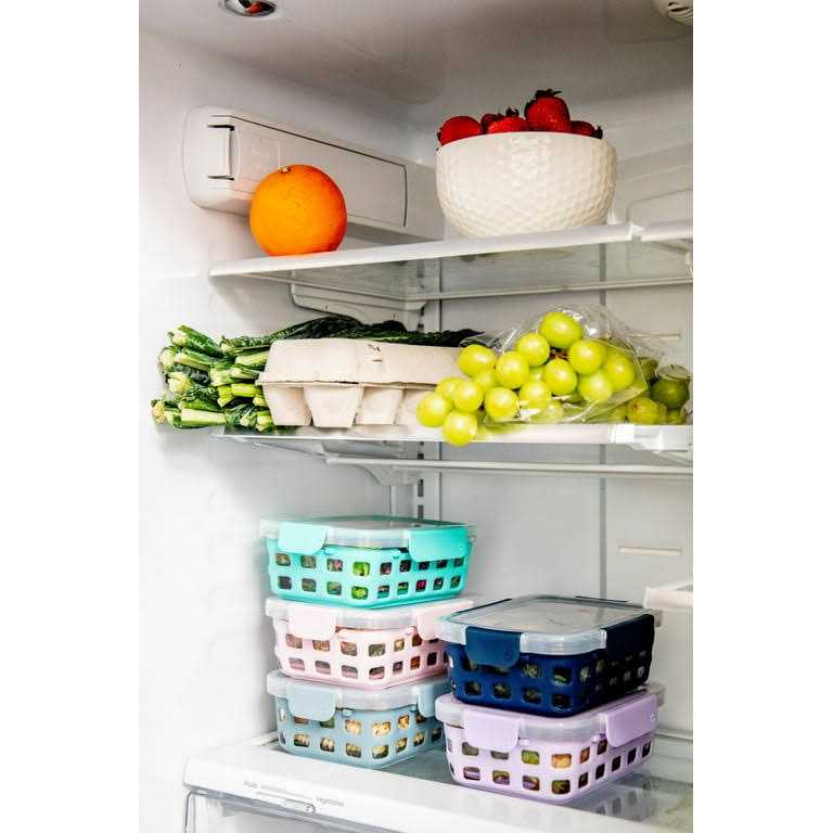 Ello Glass 3.4 Cup 27 Ounce Duraglass Food Storage Meal Prep Container Set - Image 5