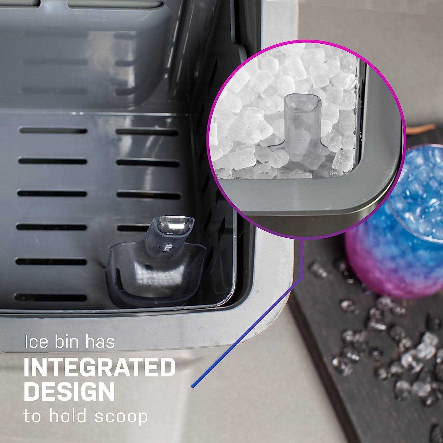 Ge Profile Opal 1.0 Nugget Countertop Pebble Ice Maker - Image 5