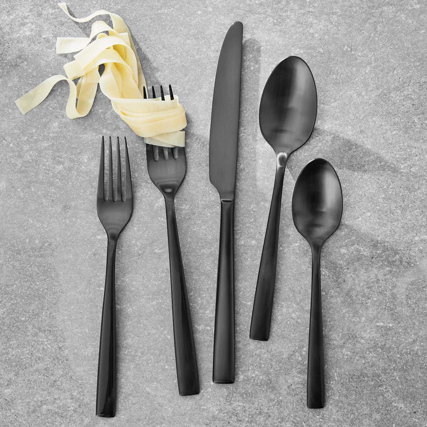 Member's Mark Premium 18/10 Matte Gold 20 Piece Flatware Set - Image 4