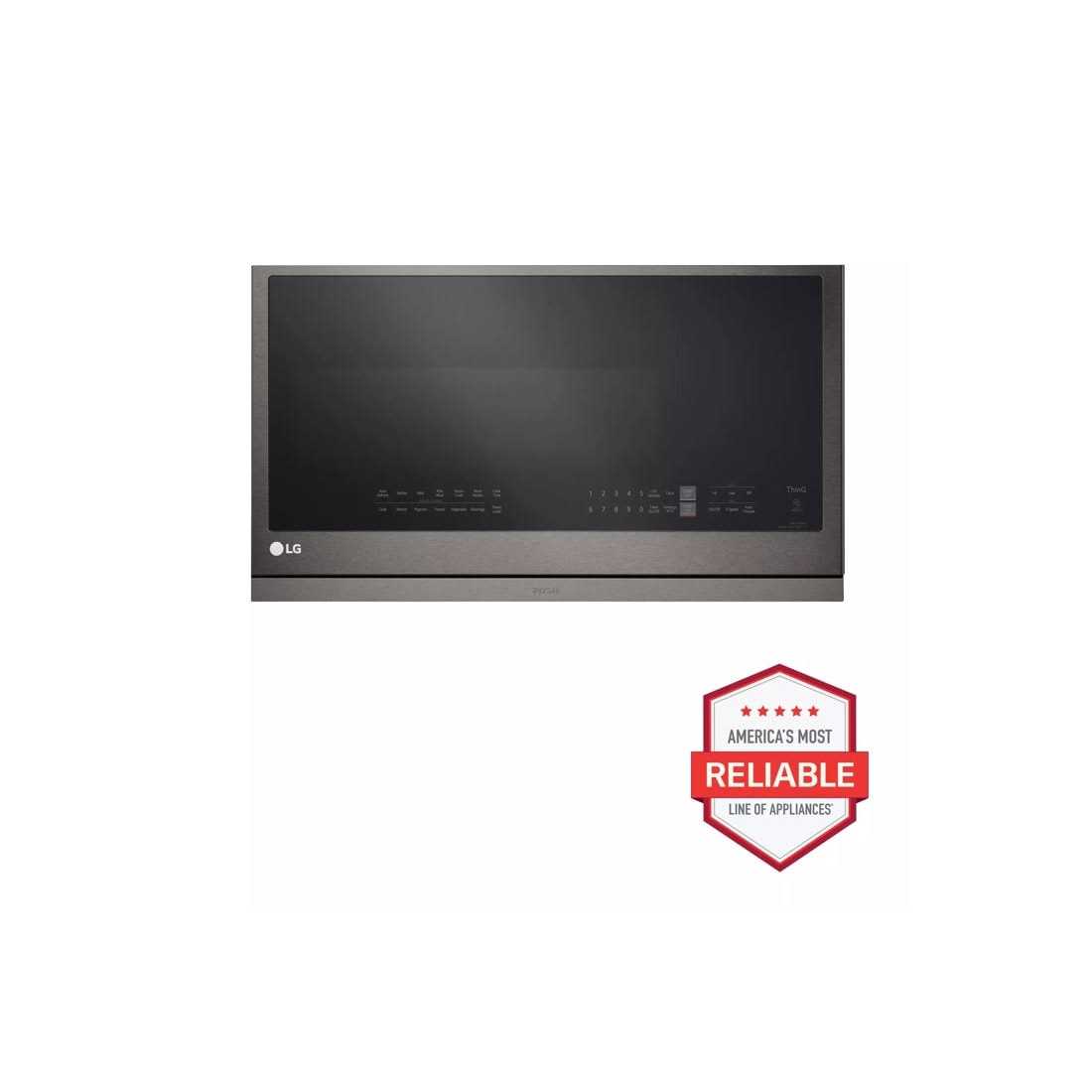LG 2.1 Cu. Ft. Smart Over-the-Range Microwave with ExtendaVent 2.0 & Easyclean MVEL2137D